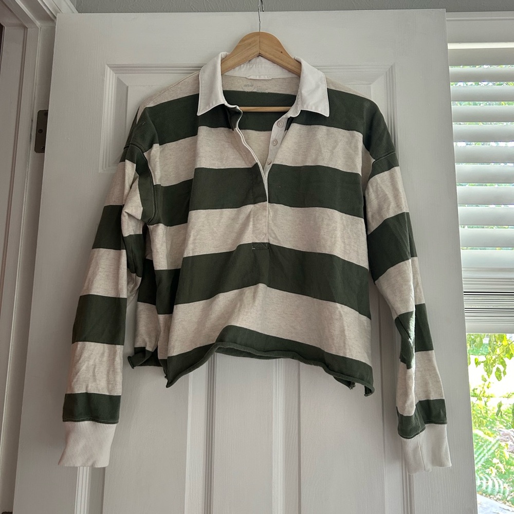 Aerie rugby style shirt